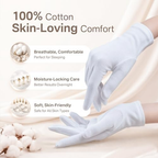 Cotton Moisturising Gloves