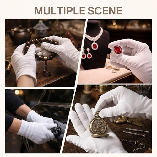 Cotton Moisturising Gloves