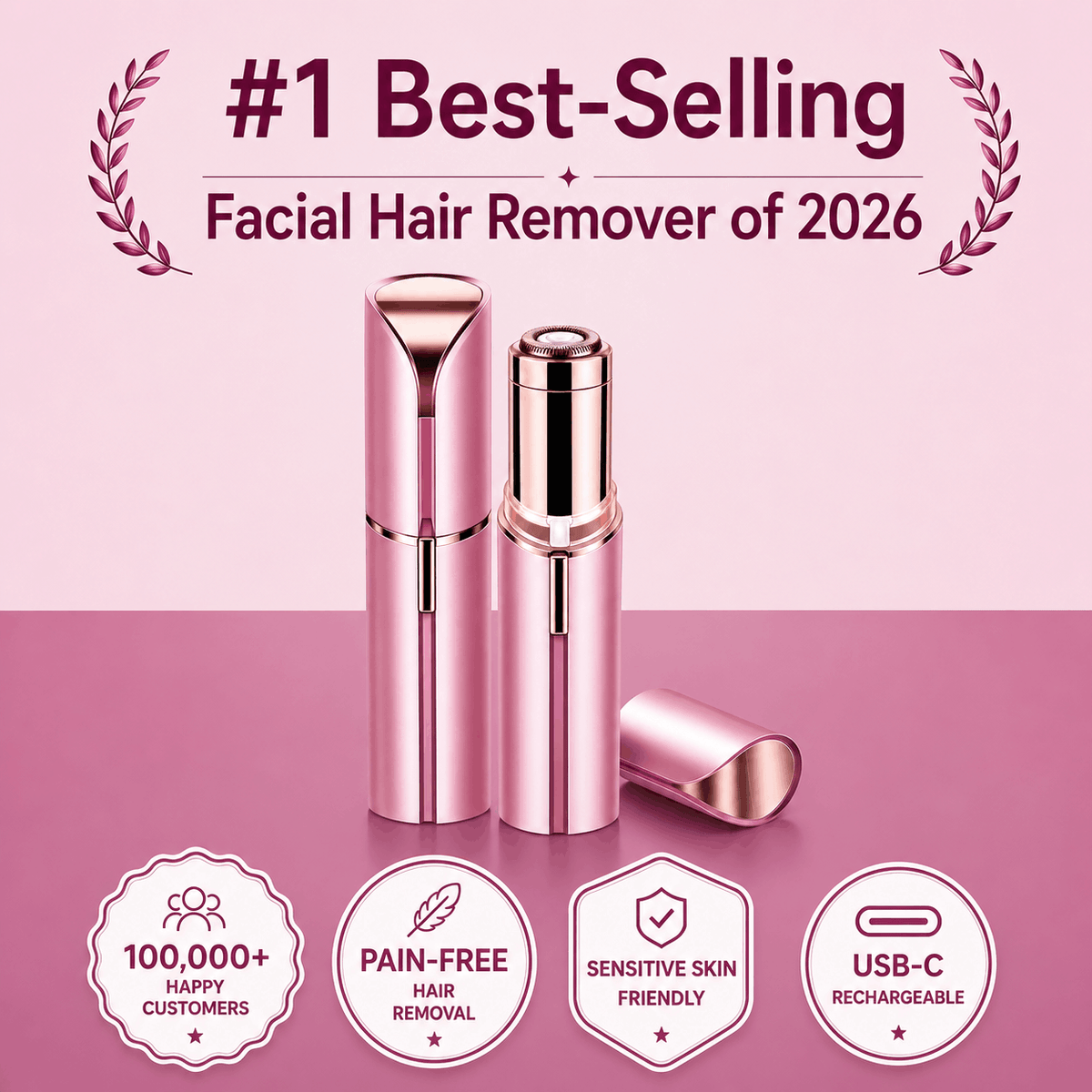 Flawless Facial Hair Remover