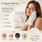 Cotton Moisturising Gloves