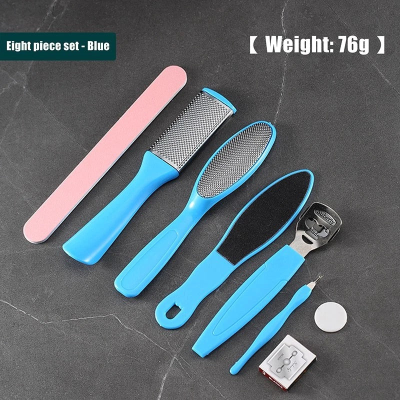 Foot Pedicure Kit Set (8pc)